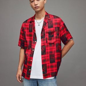 Fritillaria Floral Checked Shirt all saints size